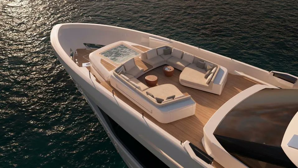 TheYachtWriter's tweet image. This beautiful new #CustomLine superyacht has a design inspired by lightning bolts ⚡️

Check it out here:
forbes.com/sites/katiadam…