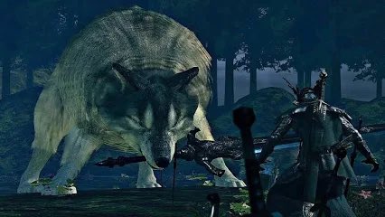 AdenMillba16512's tweet image. You’re welcome!! It’s a game and Sif is a boss who’s a giant wolf that swings around a giant sword in its mouth