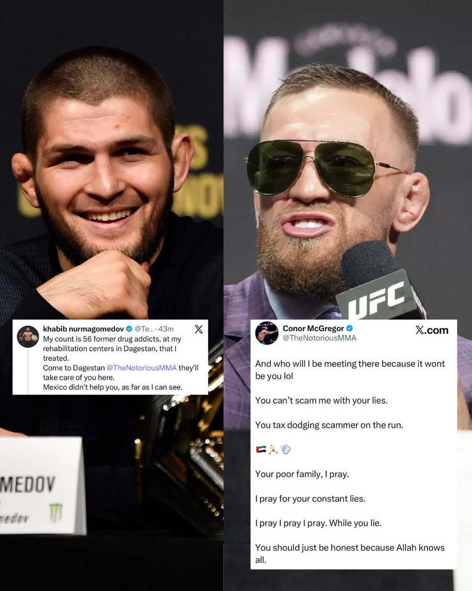 McGregor Accuses Nurmagomedov of Scamming with Dagestani ...