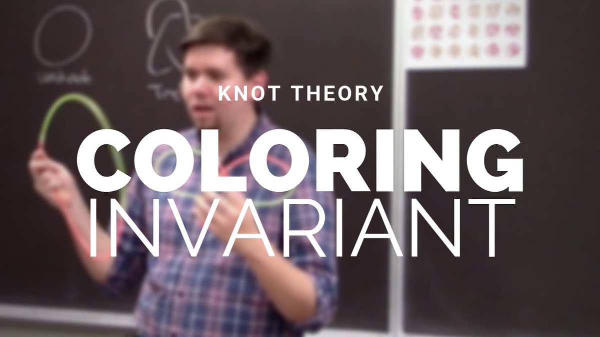 Saman_Habibi_E's tweet image. Knot theory is a very special subject in math. Its basics are very pictorial &amp;amp; can be taught to almost anyone, while the field connects to some of the deepest areas of math/physics. There is an old but excellent and very accessible introduction on YouTube: youtube.com/playlist?list=…