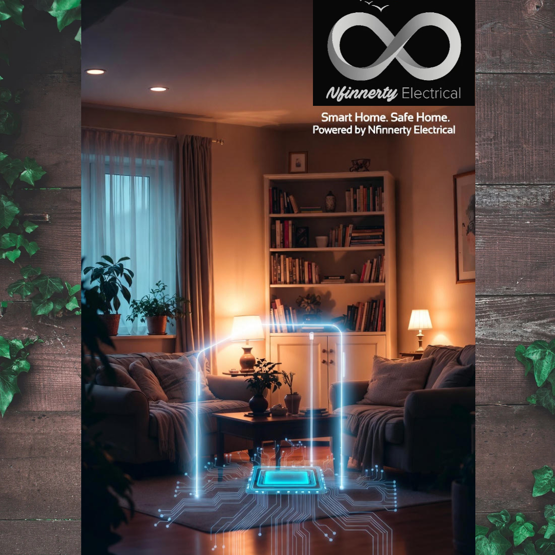 💡 Smart lights. Safer nights. Powered by Nfinnerty Electrical ⚡ #YorkElectrician #SmartHomeUK #TrustedTrades #EnergyEfficiency #YorkElectrician #HomeSafety #EnergyEfficiency #NfinnertyElectrical #CheckatradePro #LocalBusinessYork #ElectricalExperts #SmartLiving