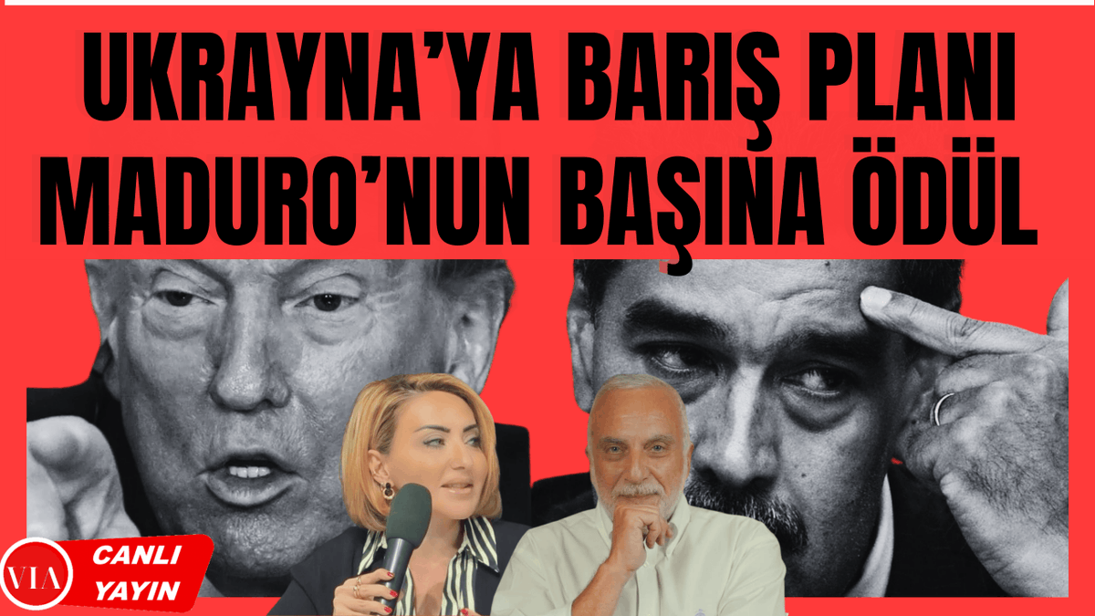 🔴Via Gündem'de Alin Ozinian'ın konuğu Soli Özel  

İzlemek için : youtube.com/watch?v=XeEHFN… 

📌Maduro’nun başına 50 milyon: Venezuela Kumarı

<a href="/AlinOzinian/">Alin Ozinian</a> <a href="/soliozel2/">soli ozel</a>