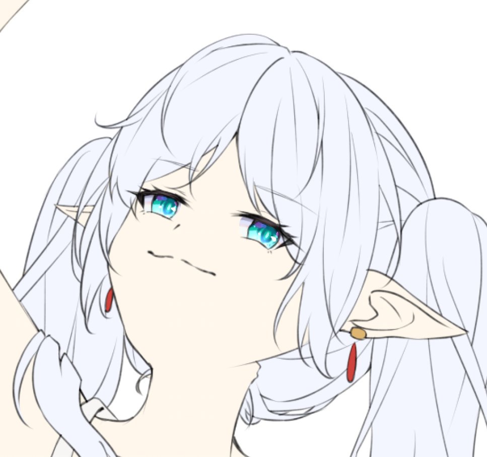Lappla_'s tweet photo. Frieren face up challenge🤔 https://t.co/f2U70lKeQC