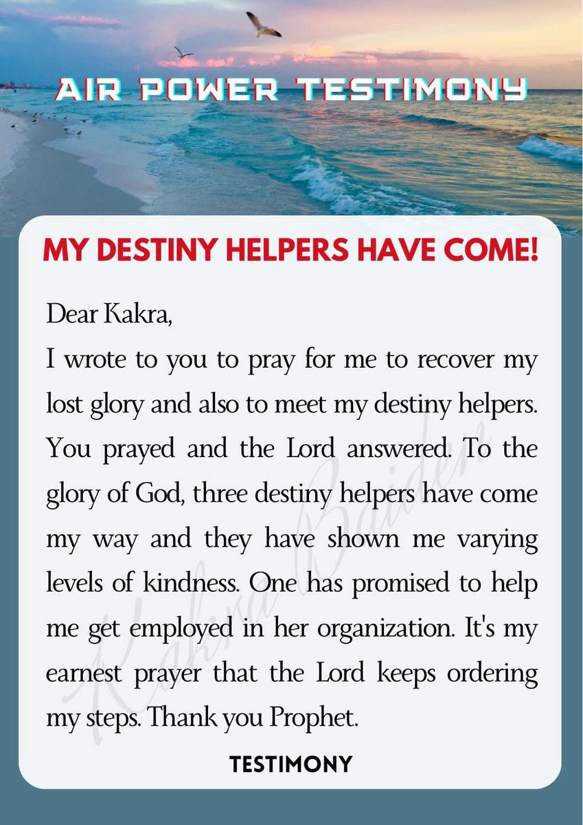 ProphetKakraB's tweet image. May your destiny helpers locate you in Jesus name !

#kakrabaiden #testimony #testify #daily