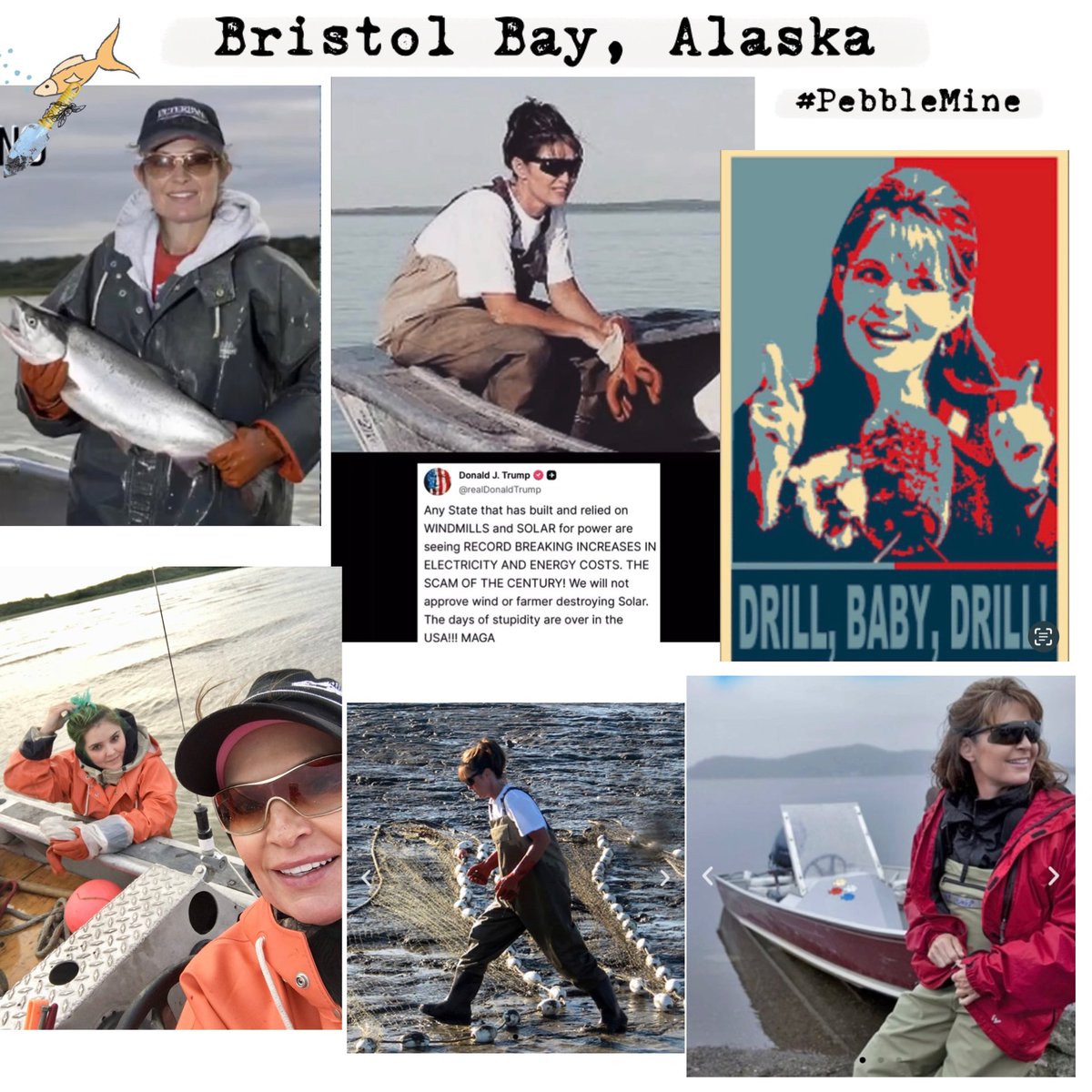 SarahPalinUSA's tweet image. Simplest, most straightforward issue we face today: the only thing blocking #EnergyIndependence is POLITICAL WILL🇺🇸 #RareEarths $NAK #MineBabyMine (and don’t believe hype that we’ve achieved it, for until illegal, preemptive veto of world’s largest mineral find #PebbleMine is…