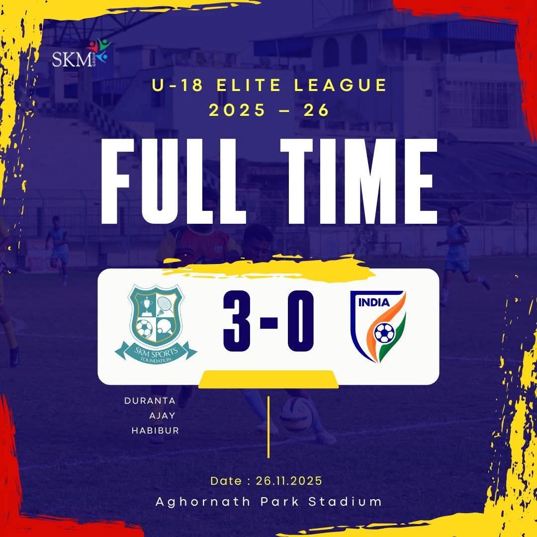 What kind of scouting done by #AIFF ?? 😕
<a href="/IndianFootball/">Indian Football</a>'s AIFF-FIFA talent academy is thrashed by 3 Goals by Karna SKM SPORTS (Bengal)