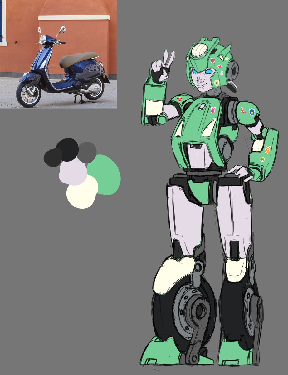 M0torgrease's tweet image. Slight changes to Moonracer

the stickers will still be part of the design, but I haven't added them yet until I've finalized them.

#moonracer #Transformers