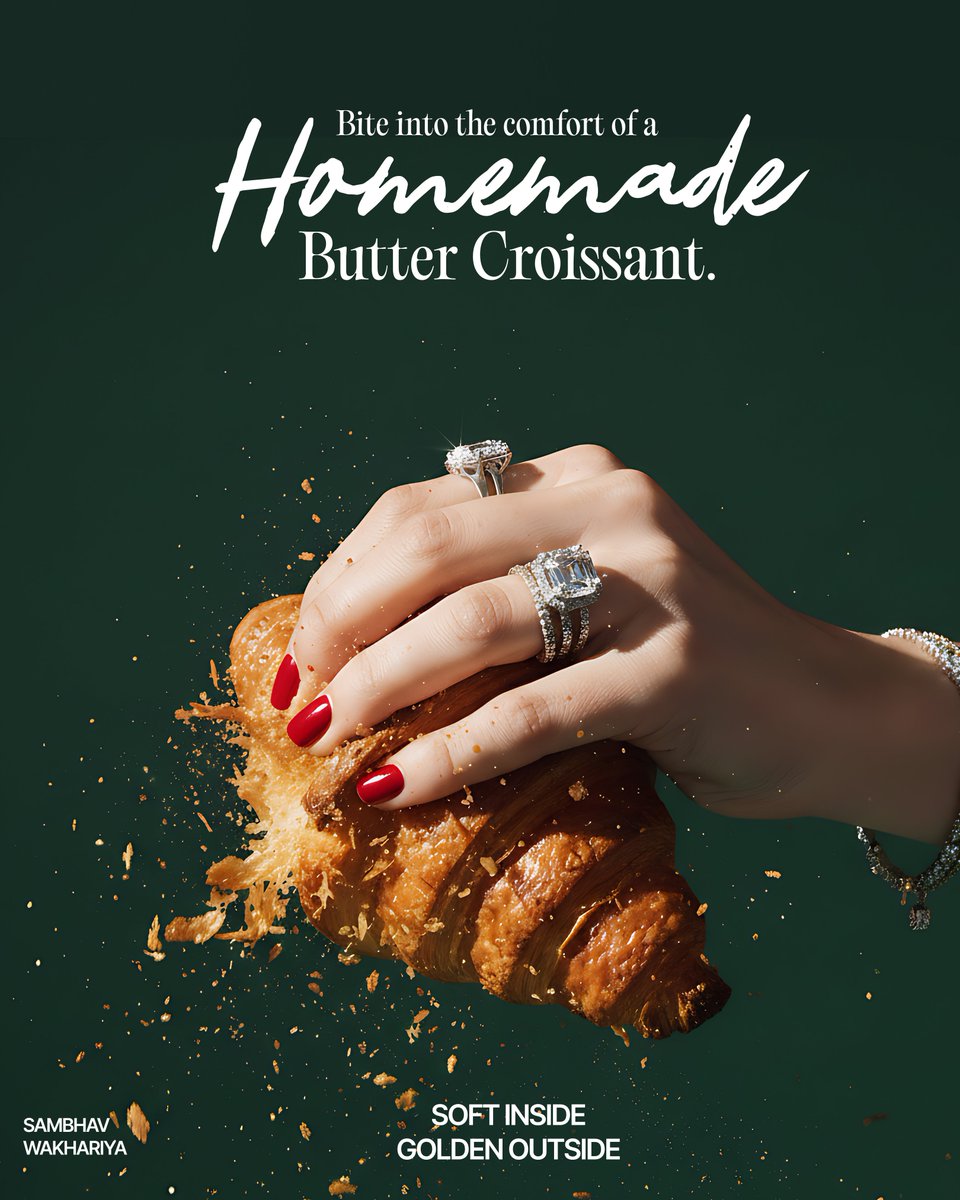 Coding_Sage's tweet image. Day 5 of #buildinpublic

I got viral fever today so couldn&apos;t do much productive work! I hope tomorrow I&apos;ll be better!

But even i couldn&apos;t code I somehow managed to practice on hobby which is designing and graphics!

Created this Premium Looking Poster for a Bakery Brand!

Font…