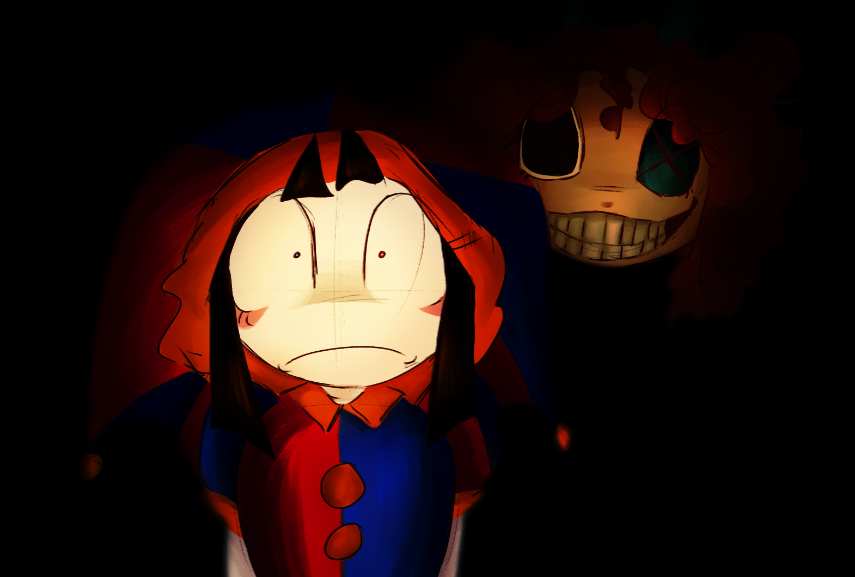 PandasRagapom's tweet image. &quot;horror scenario?&quot; Sure

#TheAmazingDigitalCircus #TADC #buttonblossom #ragapom #ragatha #pomni