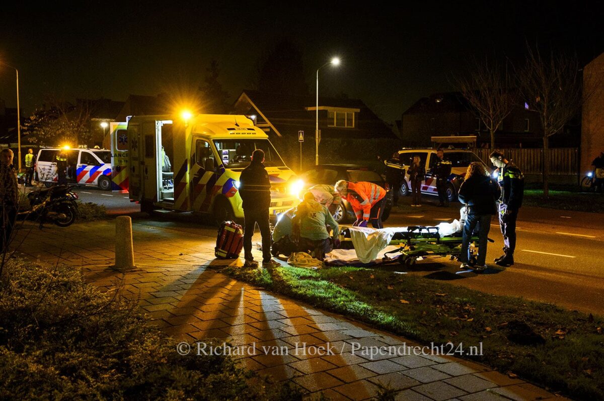 Vrouw raakt gewond bij ongeluk op Wieklaan