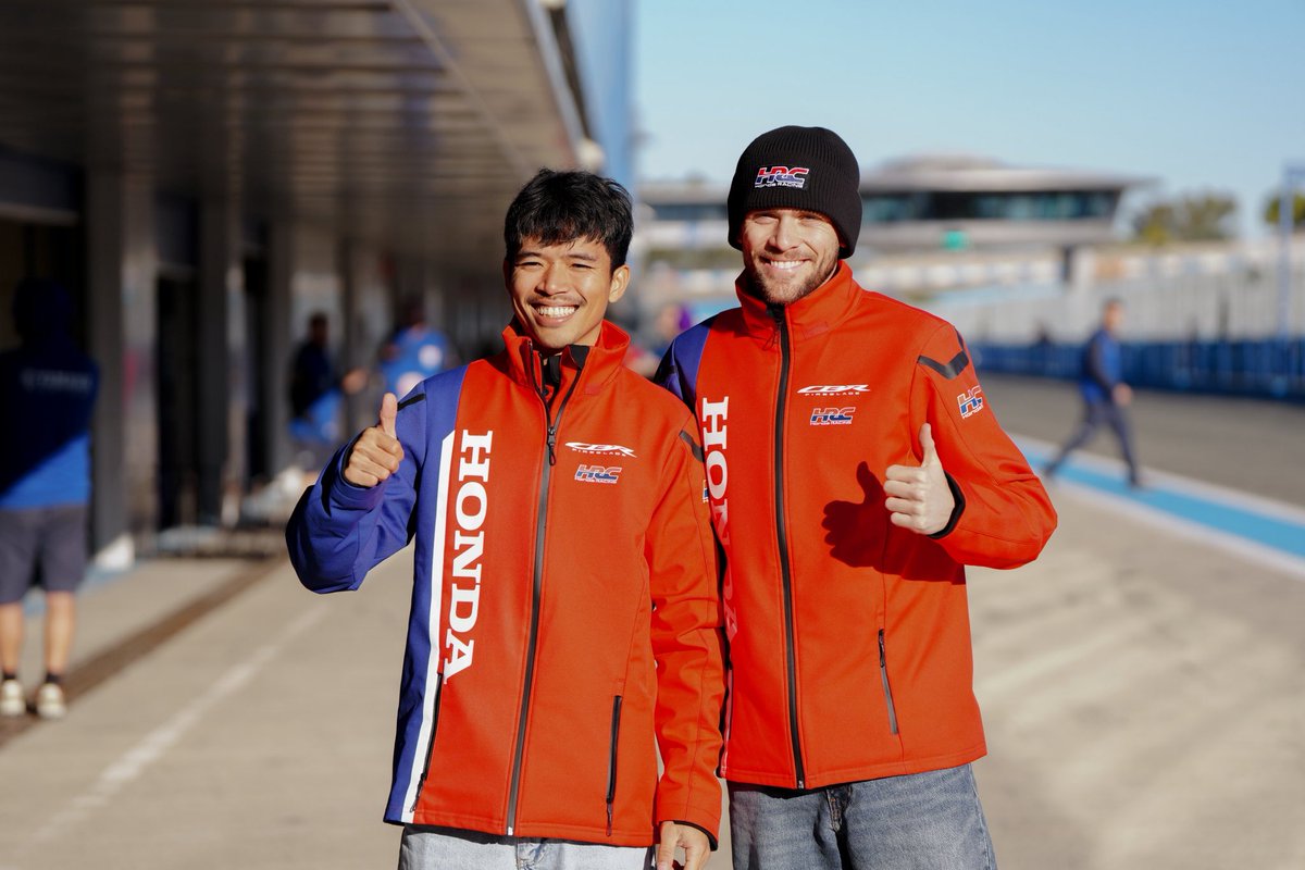 hrc_worldsbk's tweet photo. Day 1 locked in 🏁 @jakedixonracing &amp; @somkiat35 Top picks https://t.co/slGrsgMIND