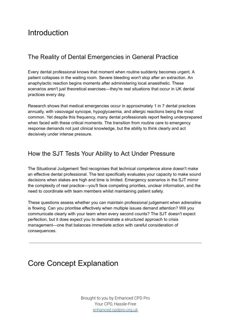 EnhancedCPDPro's tweet image. Enhanced CPD SkillBytes: High-Stakes Decisions: The PACE Method Under Pressure | Claim your certificate by passing the test at skillbytes.cpdpro.org.uk/LxODgkWhQy6rLC…