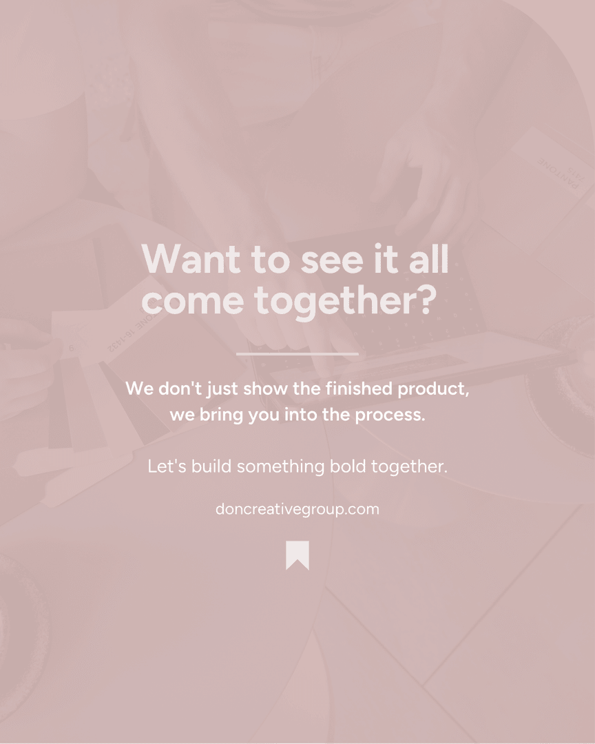 DonCreativeGrp's tweet image. Ever wondered how we actually bring ideas to life?

We bring our clients into every step, from strategy and sketches to testing and bold execution.

Let’s build something bold: doncreativegroup.com/contact/schedu…

#CreativeStrategy #BehindTheBrand #ProcessMatters #DonCreativeGroup