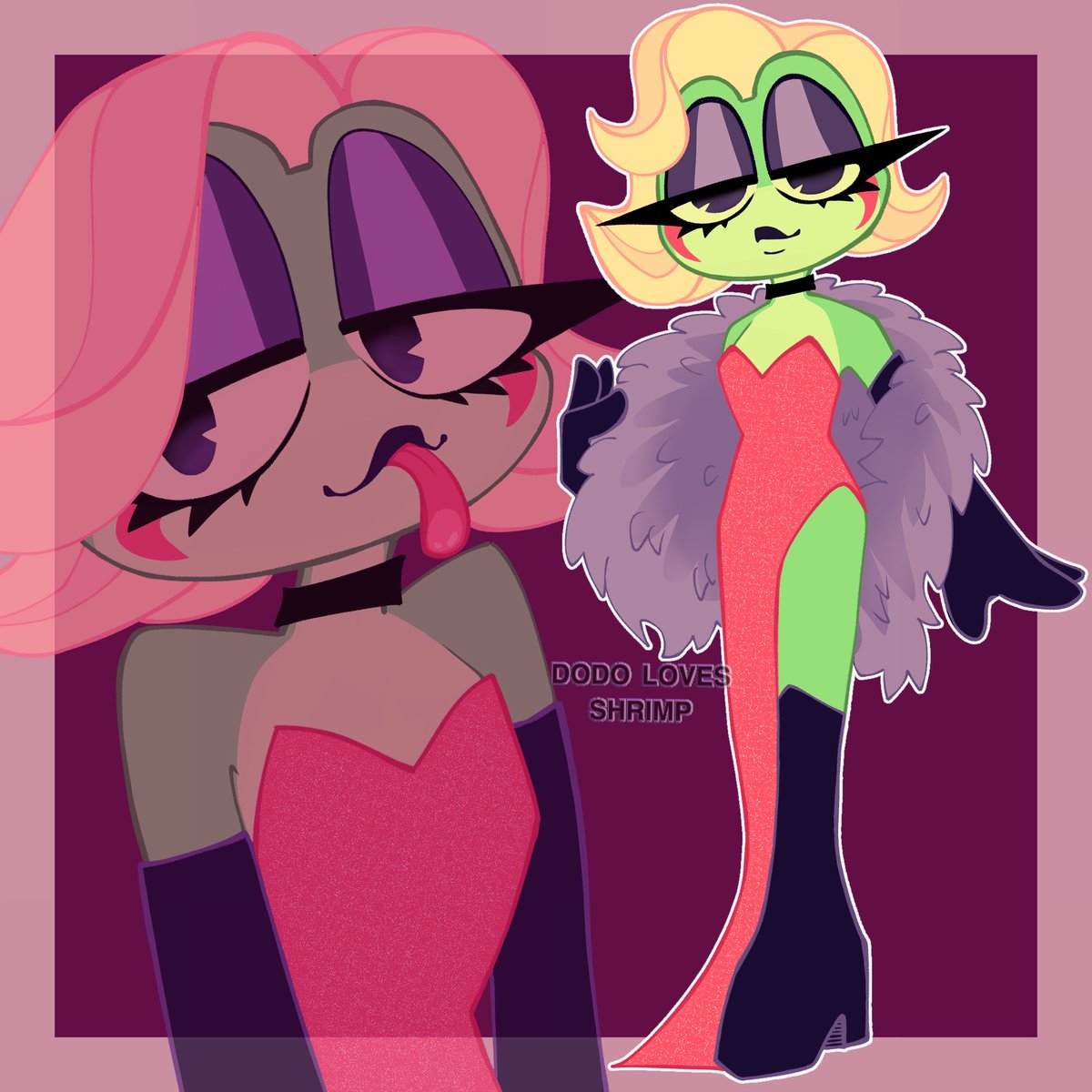 dodoLOVESshrimp's tweet image. Day 19/? of posting Ribbit drawings until they appear on screen. 
#tadc #ribbit #drag