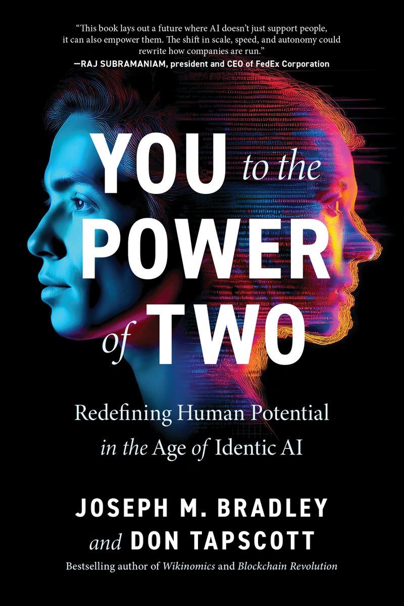 Web3To's tweet image. Keynote Speaker Announcement 🎤

Tomorrow in Downtown Toronto, Digital Asset Summit Canada welcomes Don Tapscott @dtapscott, legendary author of &quot;Blockchain Revolution&quot; and &quot;Wikinomics,&quot; to preview his new ideas on Identic AI from his new book &quot;You to the Power of Two: Redefining…