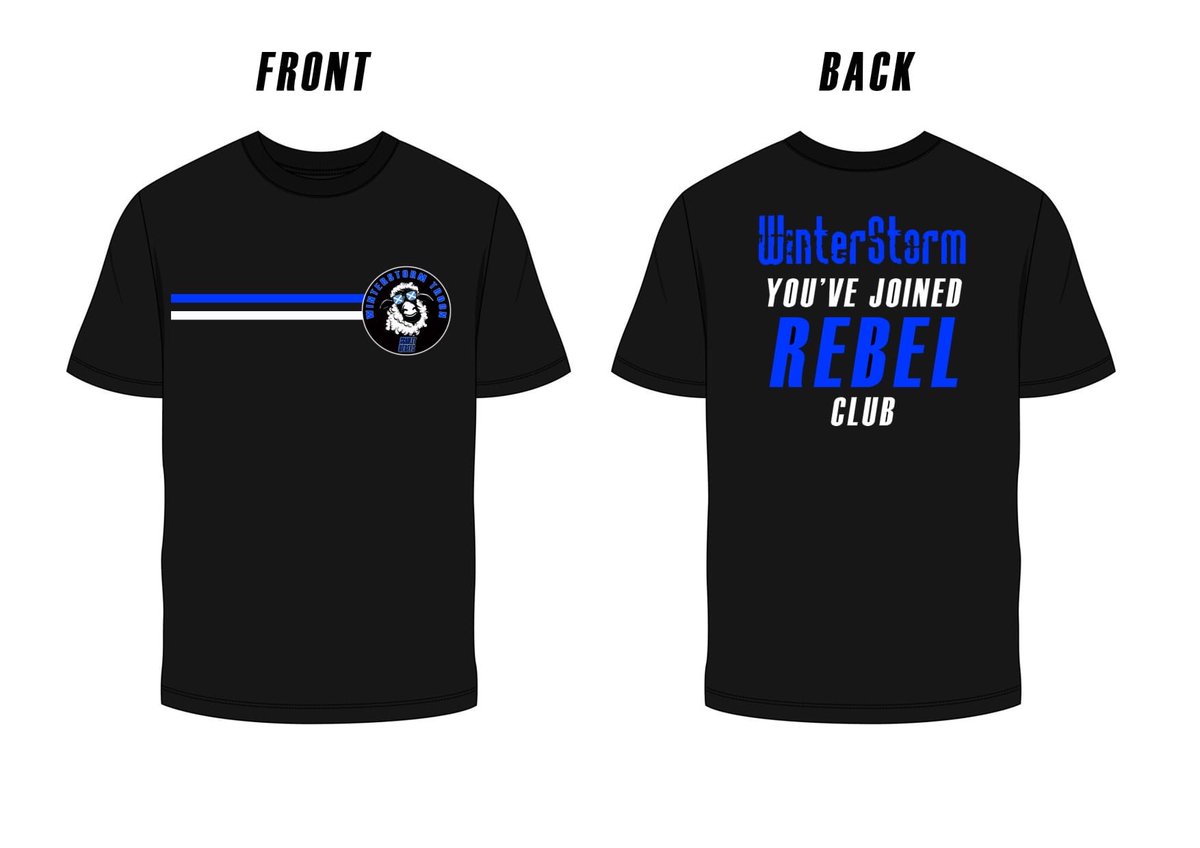 ScarletRebels's tweet image. 🙌

We cannot wait to open WinterStorm tomorrow afternoon! 🏴󠁧󠁢󠁳󠁣󠁴󠁿 

To celebrate we’ve had these Tees made exclusively available for the festival - Pick them up at the merch stand. Limited stock available! 

See you down the front Troon 🙌