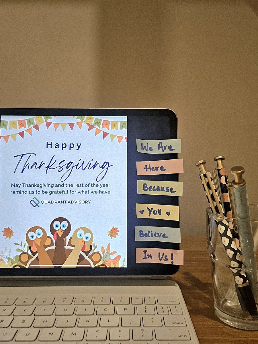 WeAreQuadrant's tweet photo. Gratitude in finance looks a little different. It’s all the more profound. 

To every founder, operator, nonprofit leader, and team that trusted us with your numbers, your story, and your challenges this year - Thank you!

We don’t take a single bit of it for granted. 🧡 https://t.co/fDV0FGW3Ux