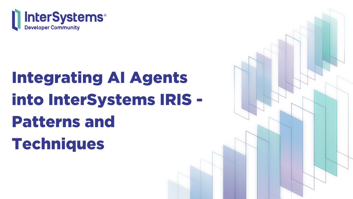 InterSystemsDev's tweet image. At #Ready2025, we explored how to seamlessly integrate #AIAgent into #InterSystemsIRIS to enhance business processes and enable intelligent automation, all with minimal coding.

Watch this #video to discover:
✅ How models like #ChatGPT and #Anthropic Claude can be embedded…