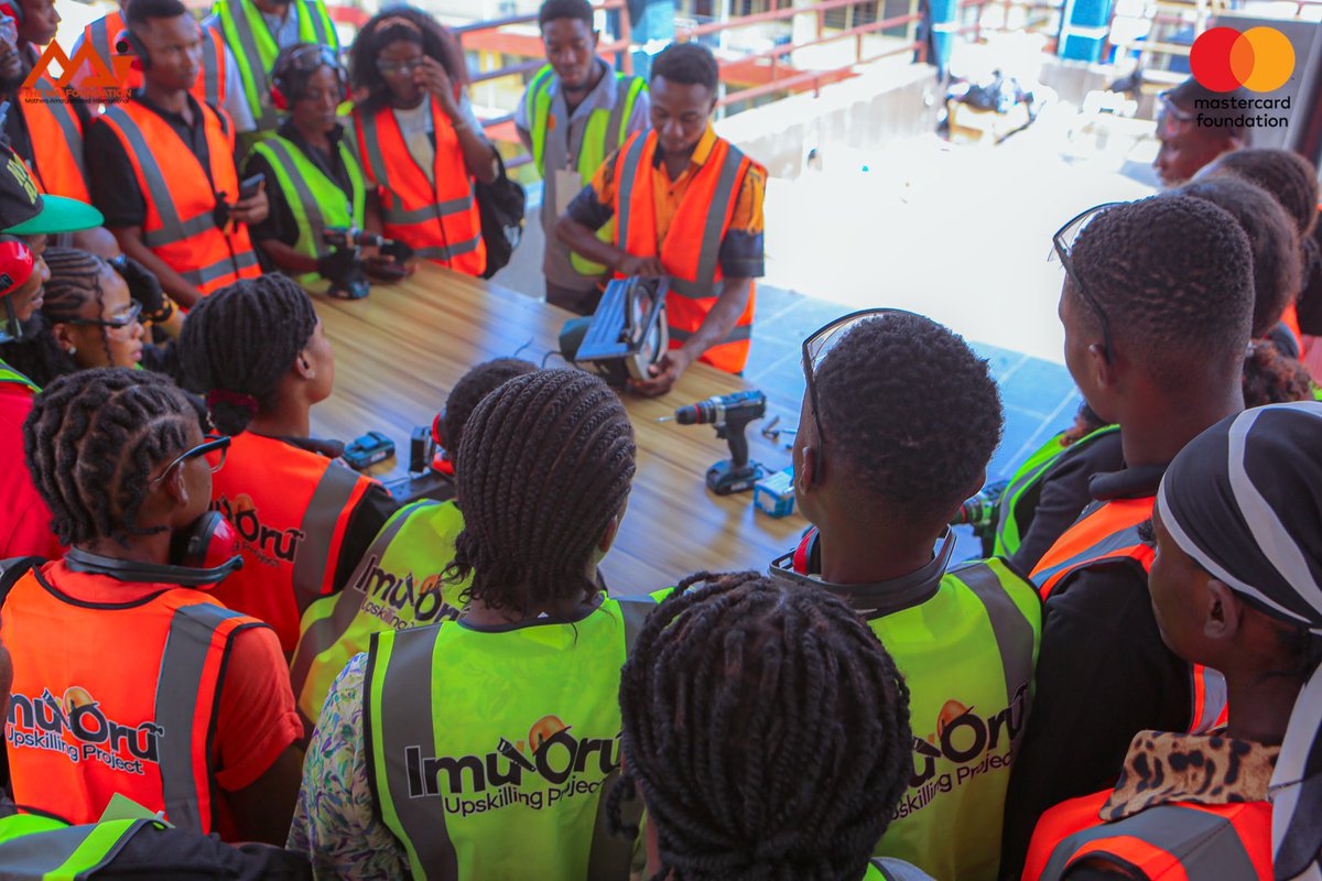 the_mai_found's tweet image. The carpentry trainees are settling into the hands-on rhythm, marking dimensions, measuring angles, understanding how wood responds. Real skills, real confidence. 

#carpentry #SkillsDevelopment #ImuOruUpskillingProject #YouthEmpowerment