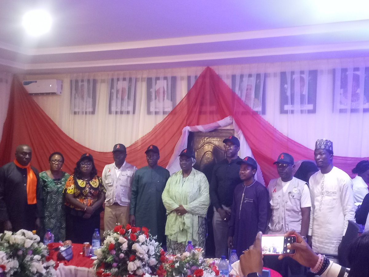 kadsacang's tweet photo. The Kaduna State Aids Control Agency(KADSACA) hosted an AYP Lunch meeting with Honourable Commissioner Hajiya Umma K. Ahmed as part of activities leading up to World AIDS Day. The Commissioner reiterated the government’s commitment to strengthening HIV programming in Kaduna State https://t.co/Vx9Cj9FrQa