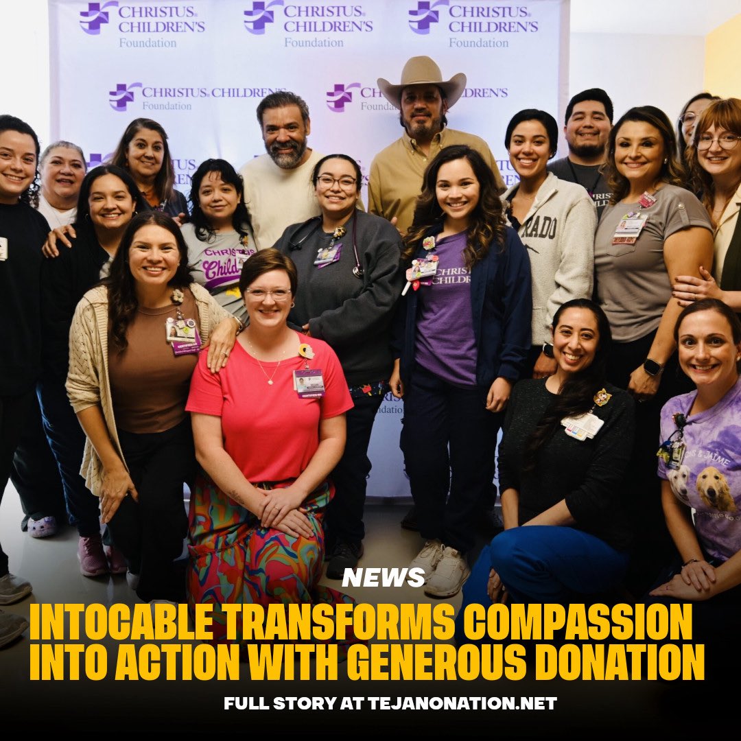 TejanoNation's tweet image. Intocable Transforms Compassion into Action with Generous Donation tejanonation.net/2025/11/26/int…
