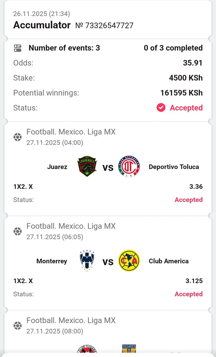 Tipsmoretie's tweet image. EASY WIN🎖️

#DB Bet
Let&apos;s Go.

Place bet here👇
db-bet.co/_MORTY20
Promocode; morty20 

BETSLIP CODE: B2YG6