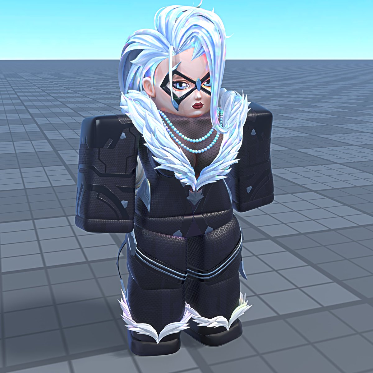 Vaoliz_'s tweet image. Black Cat from Marvel. #Roblox #RobloxDev #MarvelRivals