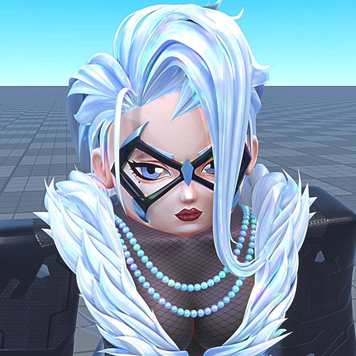 Vaoliz_'s tweet image. Black Cat from Marvel. #Roblox #RobloxDev #MarvelRivals