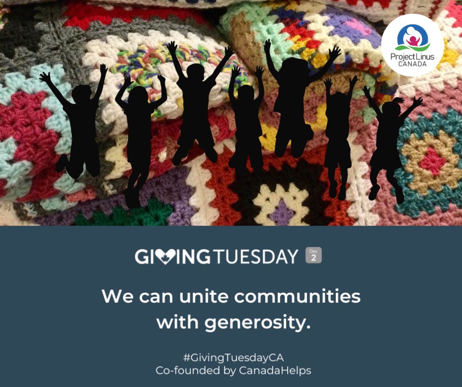 ProjectLinusCA's tweet image. ✨ It’s here… #GivingTuesday! ✨
For the next 24 hours, we’re asking for your support to help us continue our mission.

DONATE HERE: projectlinuscanada.org

#ProjectLinusCanada #ProjectLinus #CanadaHelps #GivingTuesday #GivingTuesday2025 #ThankYou