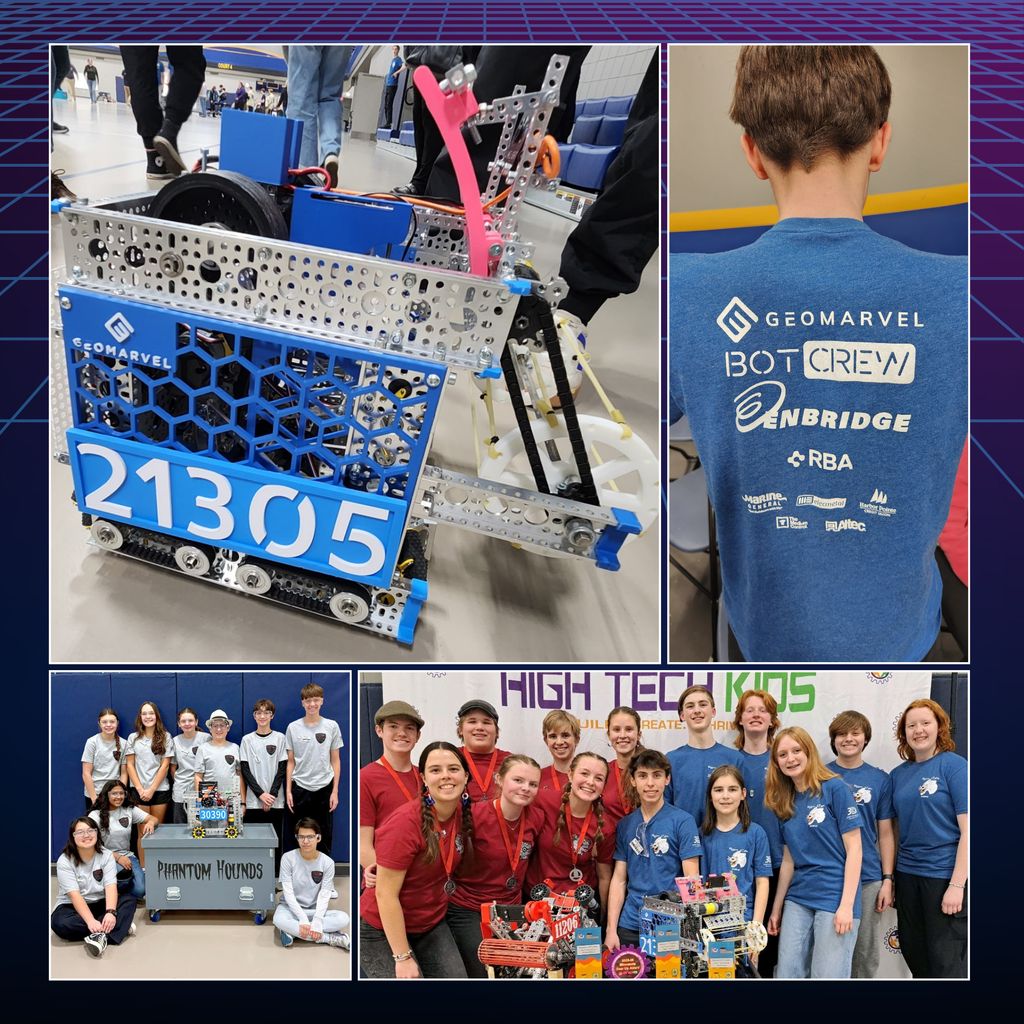 geomarvel's tweet image. 🌟 GeoMarvel is proud to support the next generation of STEM innovators! 🤖💡
This season we’re sponsoring three FTC teams under 3D Robotics Duluth. All three competed this weekend—and all three qualified for State! 🎉

#STEM #FIRSTTechChallenge #YouthRobotics #FutureEngineers