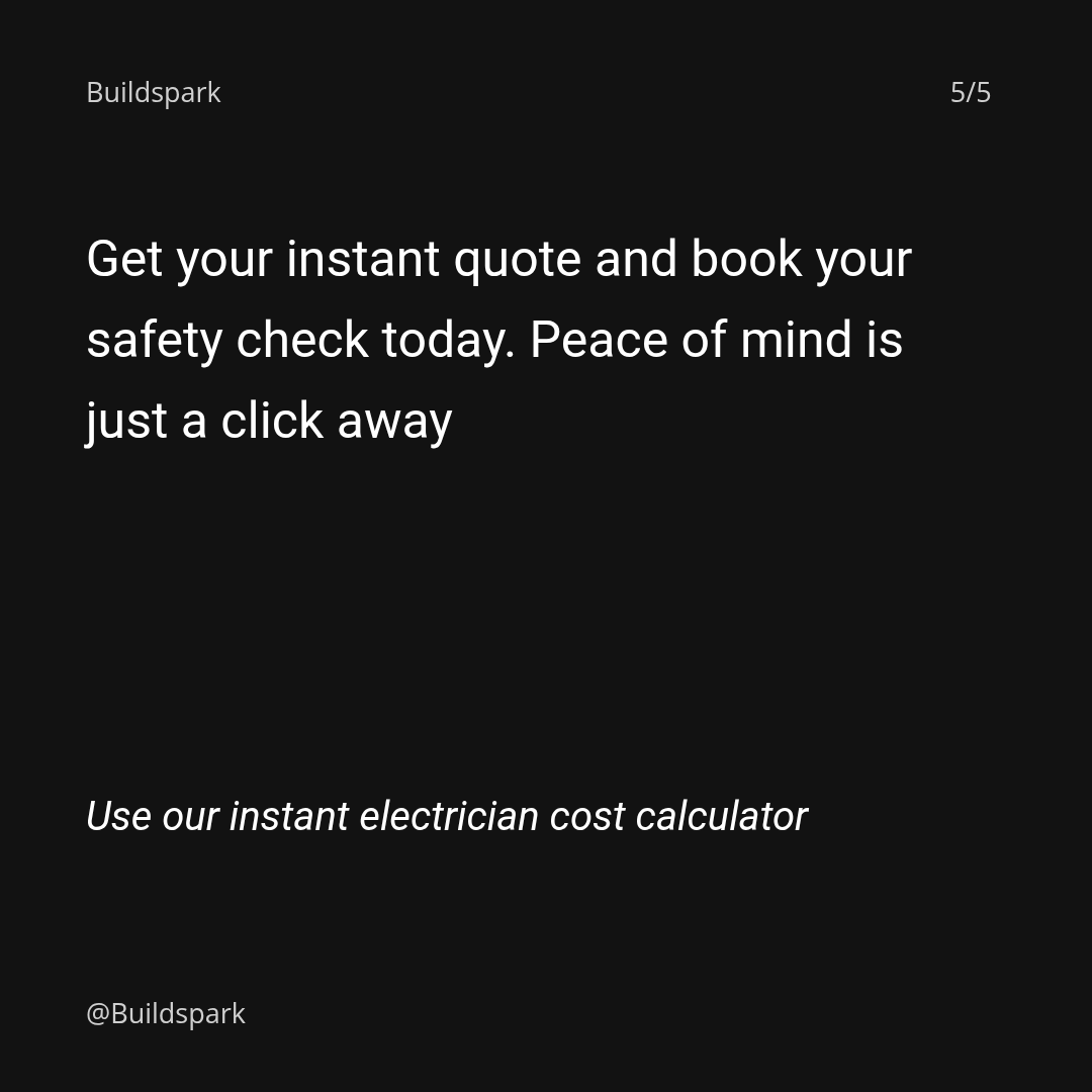 build_spark's tweet image. #EICR #ElectricalSafety #InsuranceCompliance #HomeSafety #BuildSparkServices