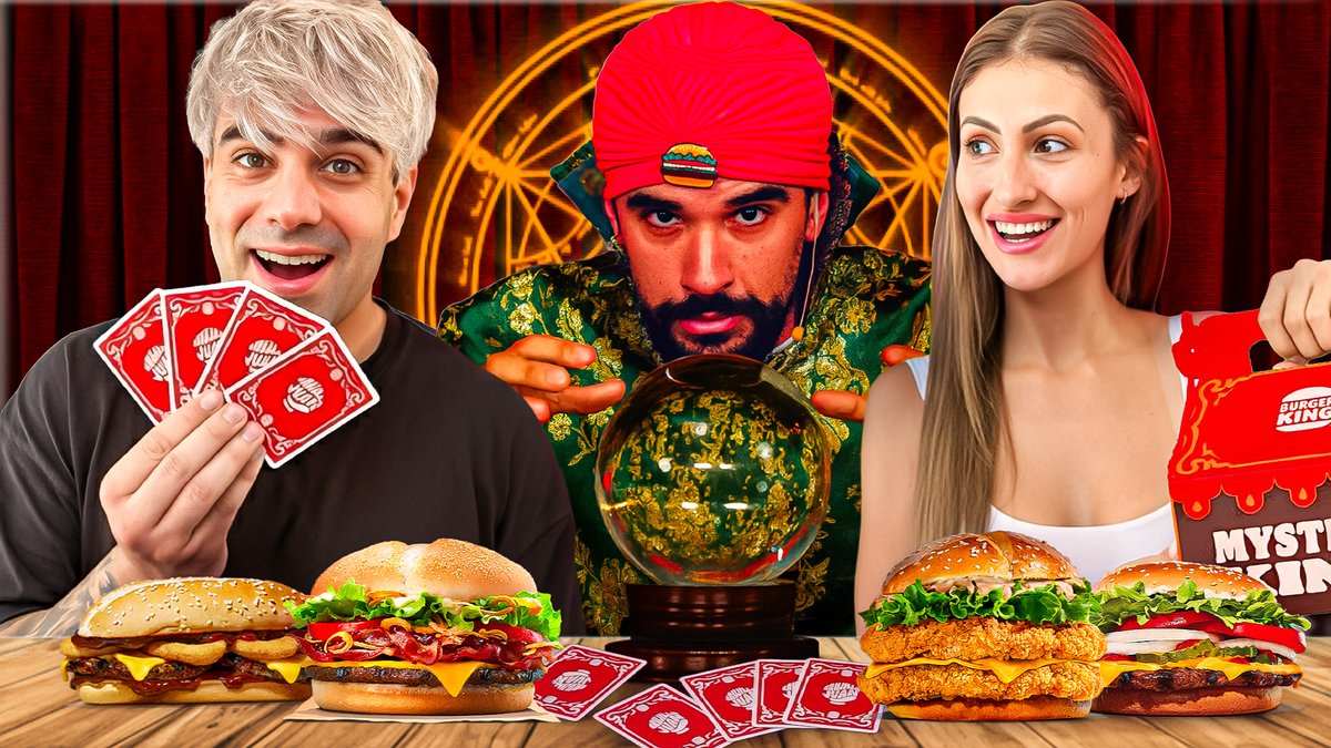 PROBAMOS el MENÚ MISTERIOSO de ILLO JUAN 🍔

RT y a DISFRUTAR!
▶️youtu.be/bgah6zhlpJQ
