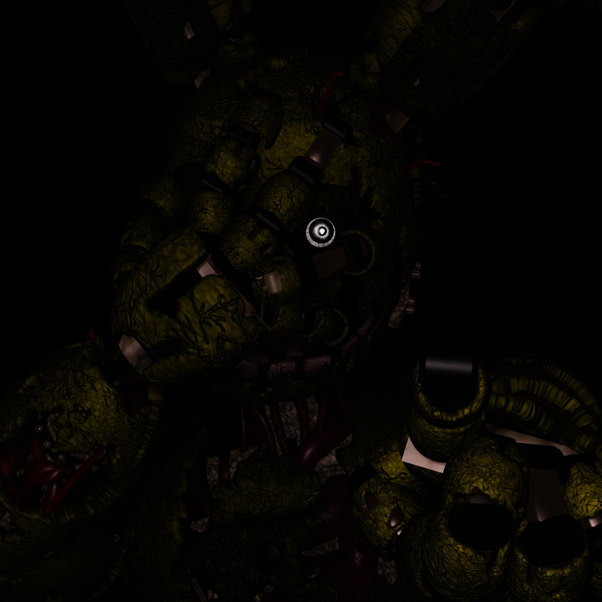 SAWNICO_'s tweet image. Springtrap 
#fnaffanart #Springtrap