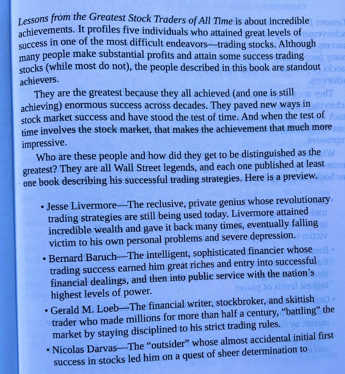 RebellioMarket's tweet image. Bernard Baruch, Jesse Livermore, Gerald Loeb &amp;amp; Nicolas Darvas: