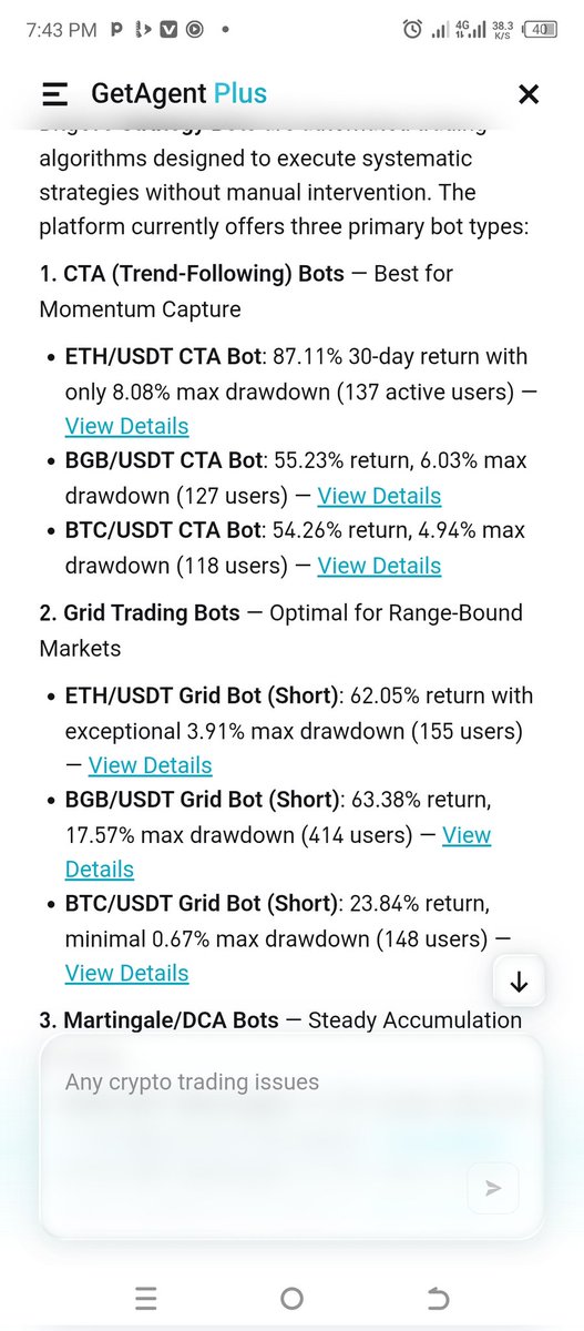 yusufmusatsauri's tweet image. Bitget GetAgent is such a an amazing AI assistant developed by @bitget to help traders with an insight, analysis and suggestions on how to minimize loss and increase our gains.

More Interesting you can used it free in your @bitget App.
@bitget #Bitget #GetAgent
