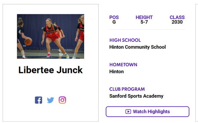 Iowa Jr. All-Star GBB tweet media