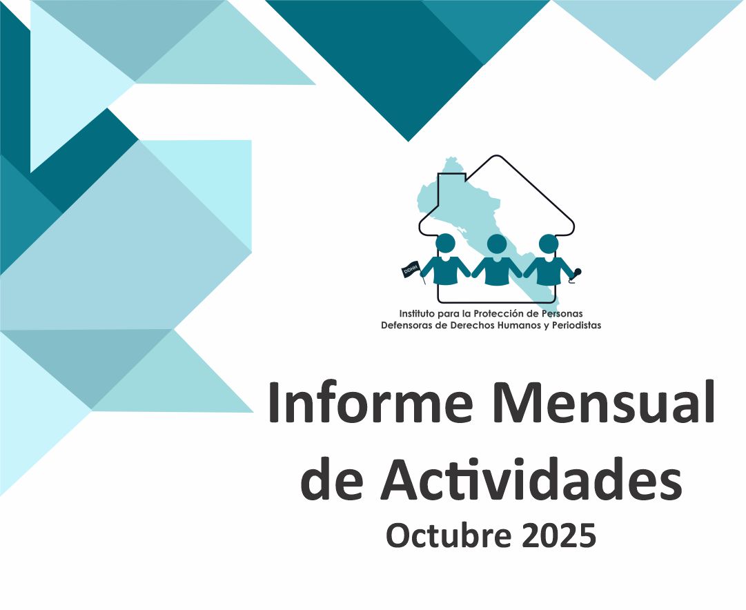 InstitutodePro's tweet image. Conoce las actividades que este #InstitutoDeProtecciónSinaloa realizó durante el mes de octubre de 2025.

📌Consulta el informe completo aquí👉goo.su/BPrOWae

#ProtegerAQuienesProtegen🏳️
#PeriodismoSeguro⚠️
#LibertadDeExpresión🎙️
#DerechoADefenderDerechos 📢