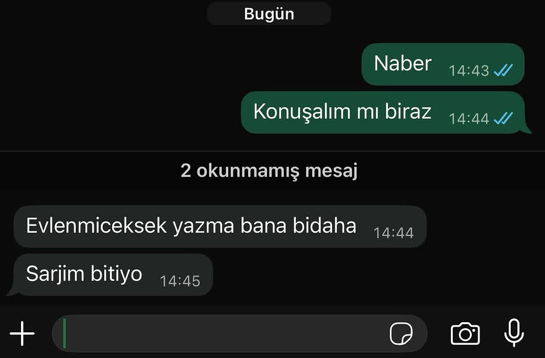 bizim tahammülsüzlük
