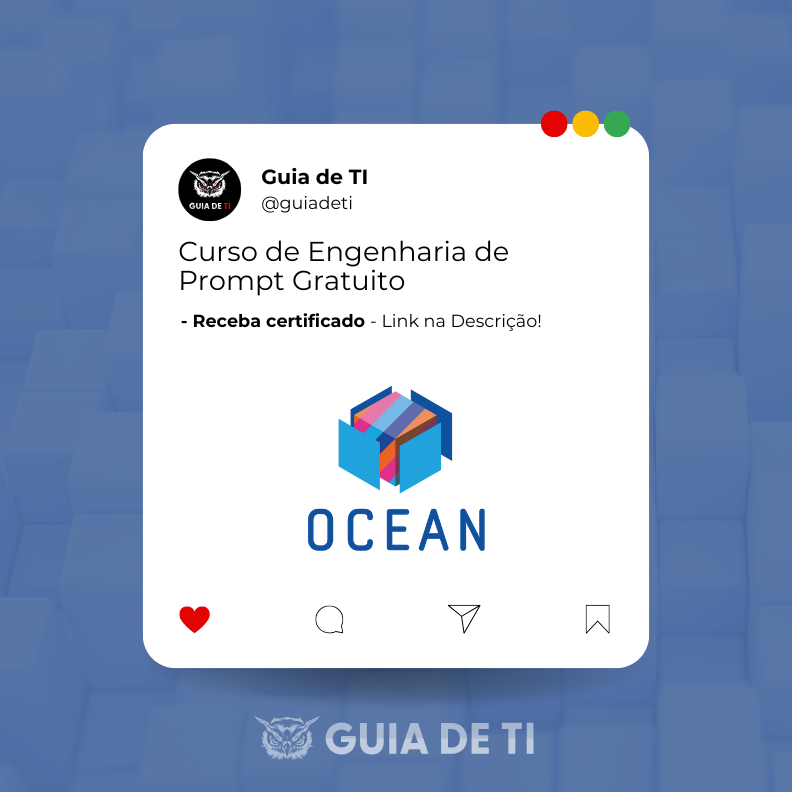 guiadeti's tweet image. Curso de Engenharia de Prompt Gratuito da Samsung Ocean

guiadeti.com.br/noticias/curso…

Curso gratuito e prático de Engenharia de Prompt com certificado. Aprenda técnicas avançadas em 4h no Samsung Ocean.