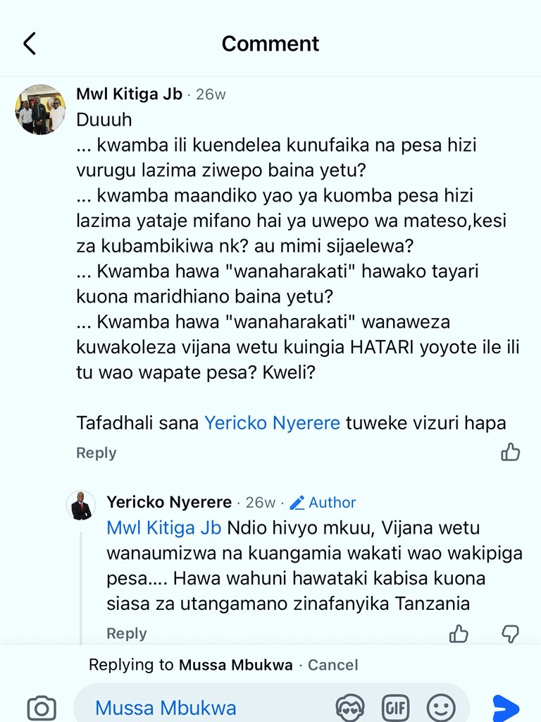 Yericko Nyerere tweet media