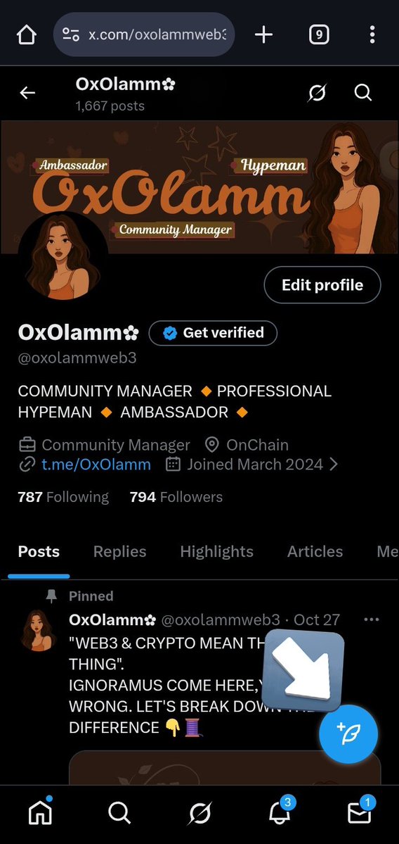 oxolammweb3's tweet image. To edit or check your scheduled posts:
Go to profile, click the plus button,click drafts,click scheduled posts.
Click on the post and edit.
CONSISTENCY MADE EASY 
YOU&apos;RE WELCOME 🧡✨