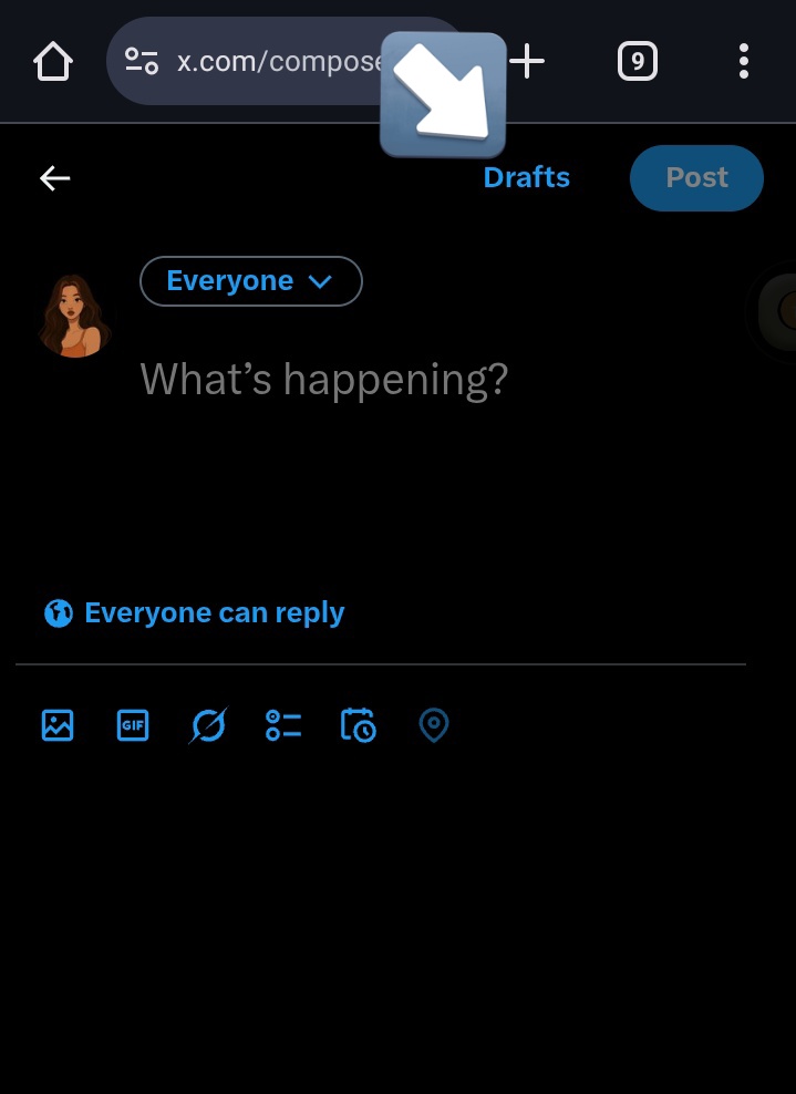 oxolammweb3's tweet image. To edit or check your scheduled posts:
Go to profile, click the plus button,click drafts,click scheduled posts.
Click on the post and edit.
CONSISTENCY MADE EASY 
YOU&apos;RE WELCOME 🧡✨