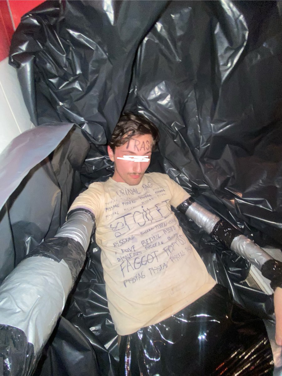 Humiliation_boy's tweet image. thank you @BondageGearBLN for putting the trash in where it belongs Sir