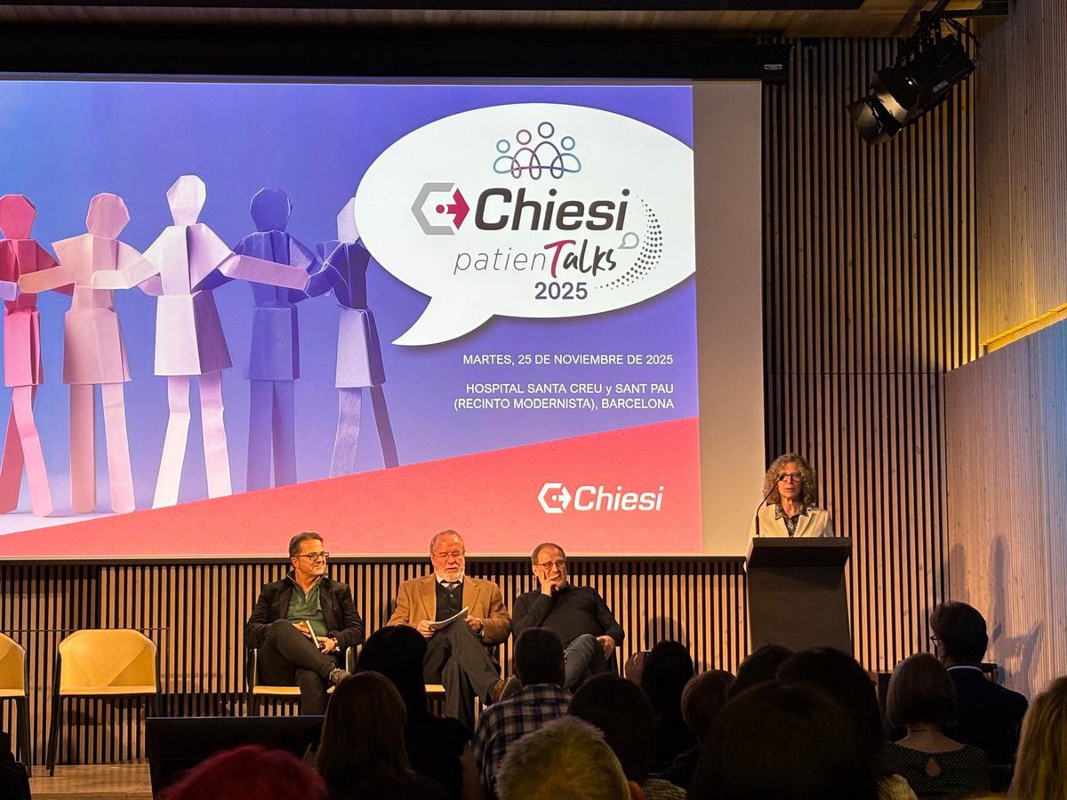 Celebramos la 3ª edición de Chiesi PatienTalks, un encuentro anual entre #pacientes, profesionales #sanitarios y otros agentes del sector #salud, cuyo objetivo es buscar un espacio de diálogo y trabajo común para mejorar la calidad de vida de los pacientes.  
 
🔗 Todos los