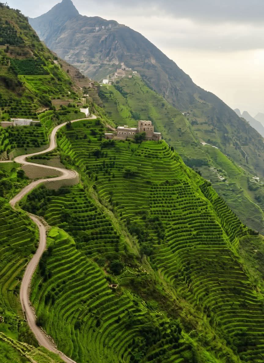 هذه الطبيعة قف بنا يا ساري
حتى أريك بديع صنع الباري
إنها اليمن 🇾🇪 ذلك العزف الذي يأسر القلوب على اوتار الطبيعة😘💞
هل تعرف في اي مديرية ومحافظة ومنطقة هذا المنظر البديع، يا حبيب؟! 🌷