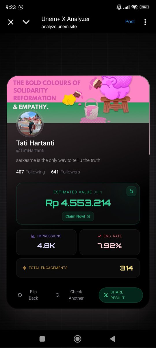 mayan buat dp BYD 🤭