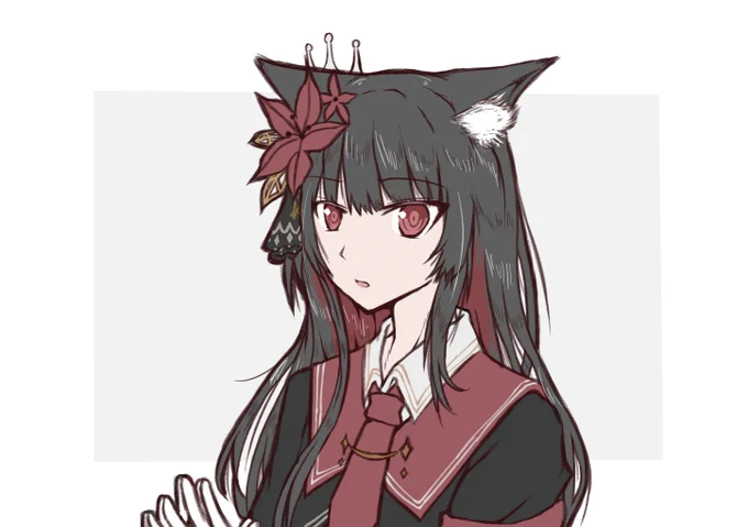 ネコミミヒロちゃんrkgk #まのさば二次創作