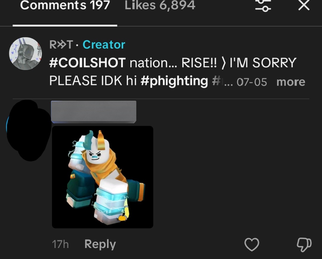 If you go around commenting shit like this on TikTok videos get the fuck out im so deadass