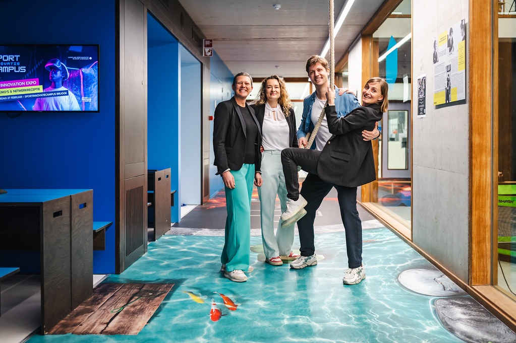 Blooloop's tweet image. Beaulieu Creative demonstrates Active Design with Floor is Lava installation. tinyurl.com/mrxxnm93