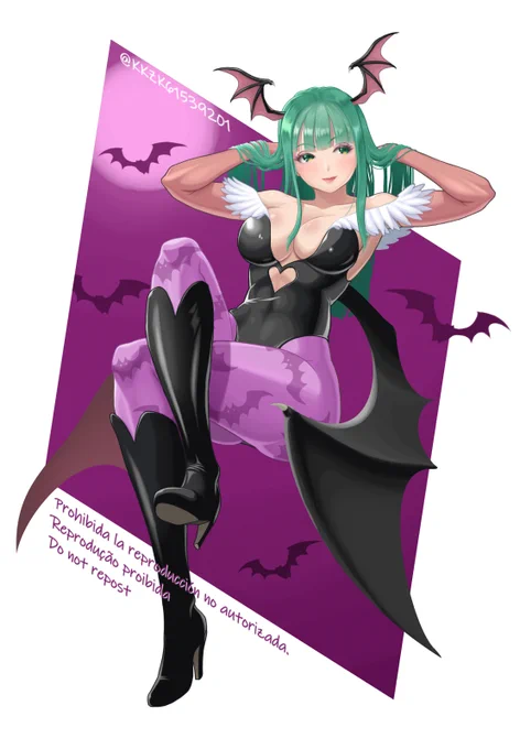 #TLにモリガンが足りない #Darkstalkers 足りないというのであれば私もやぶさかではない